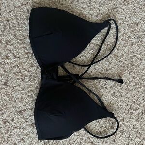 Lululemon Black Triangle Bikini Top